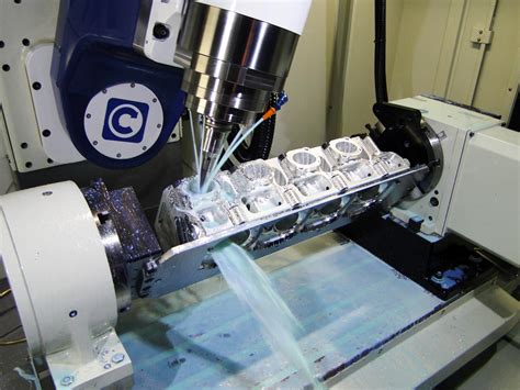 cnc machine tilting head|5 axis cnc machine head table.